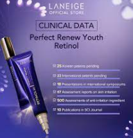 new!! "Laneige Perfect Renew Youth Retinol", "95% pure retinol"